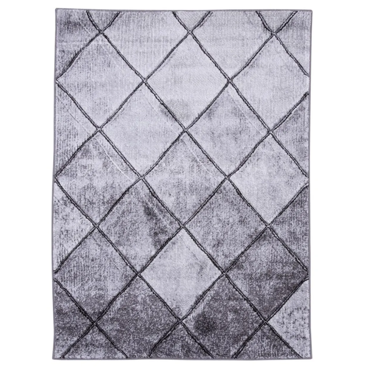 Dywan w szare romby MILLEY 120x170 cm