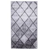 Dywan w szare romby MILLEY 80x150 cm