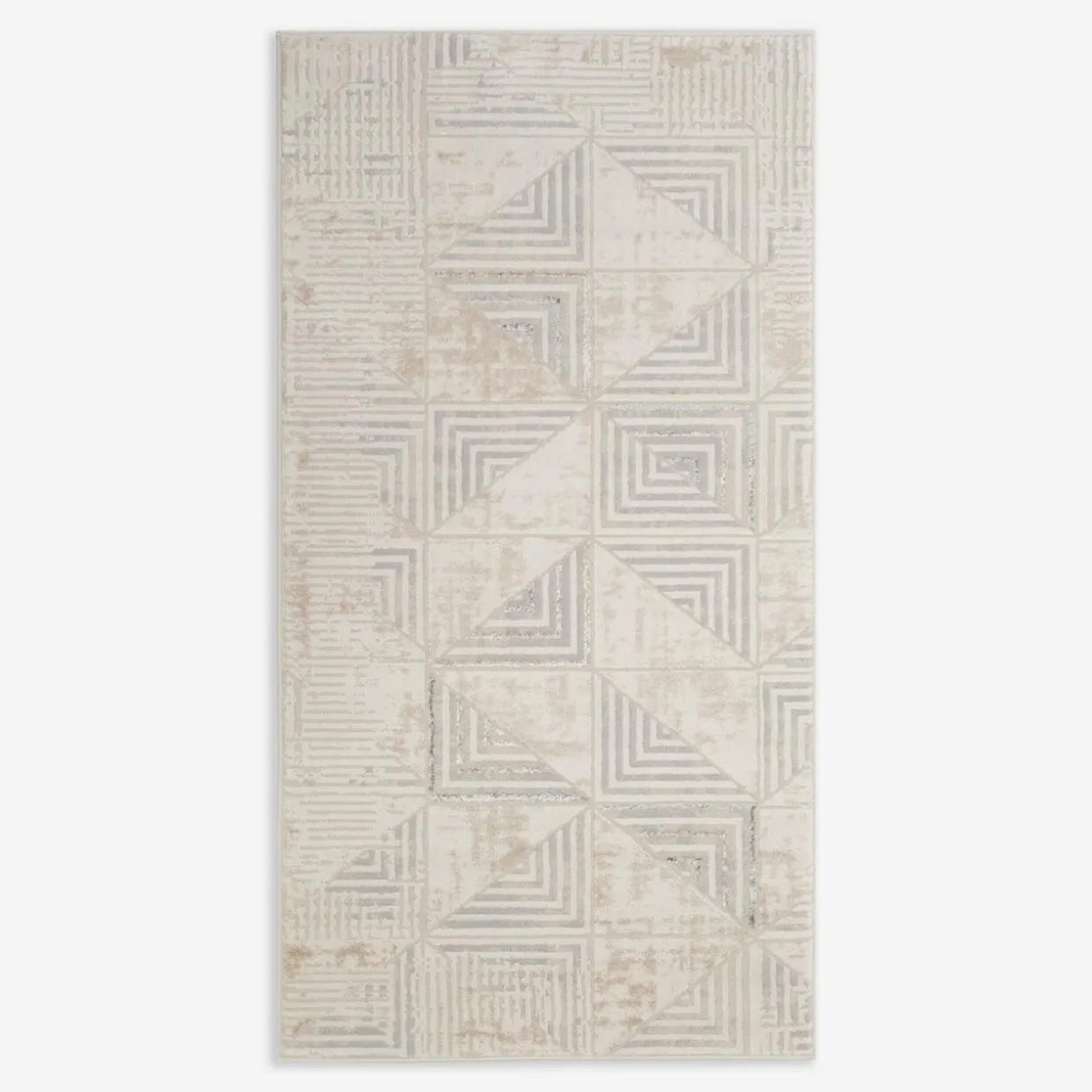 Dywan w trójkąty BRONTE 80x150 cm