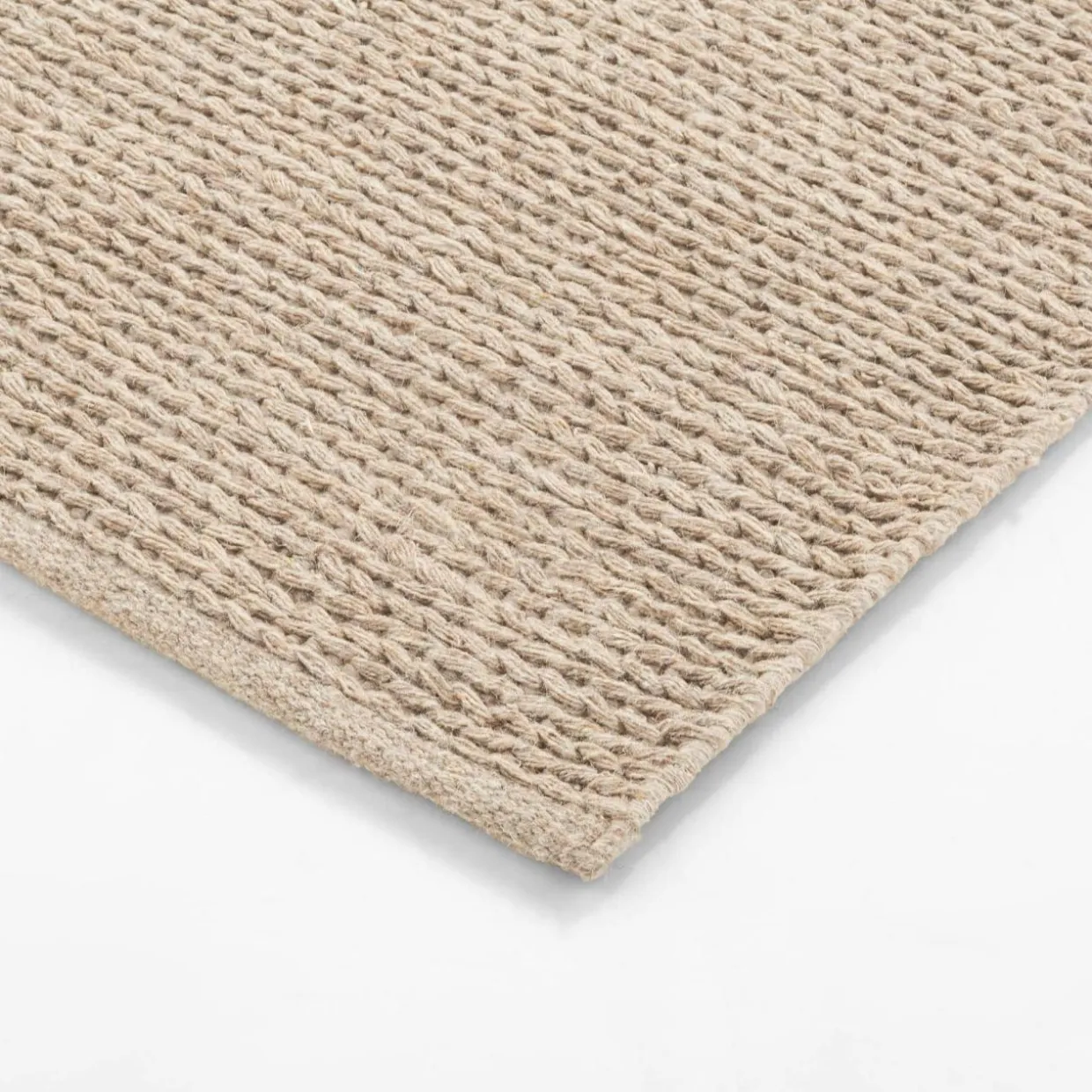 Dywan wełniany CHOTI, taupe, 200x300 cm