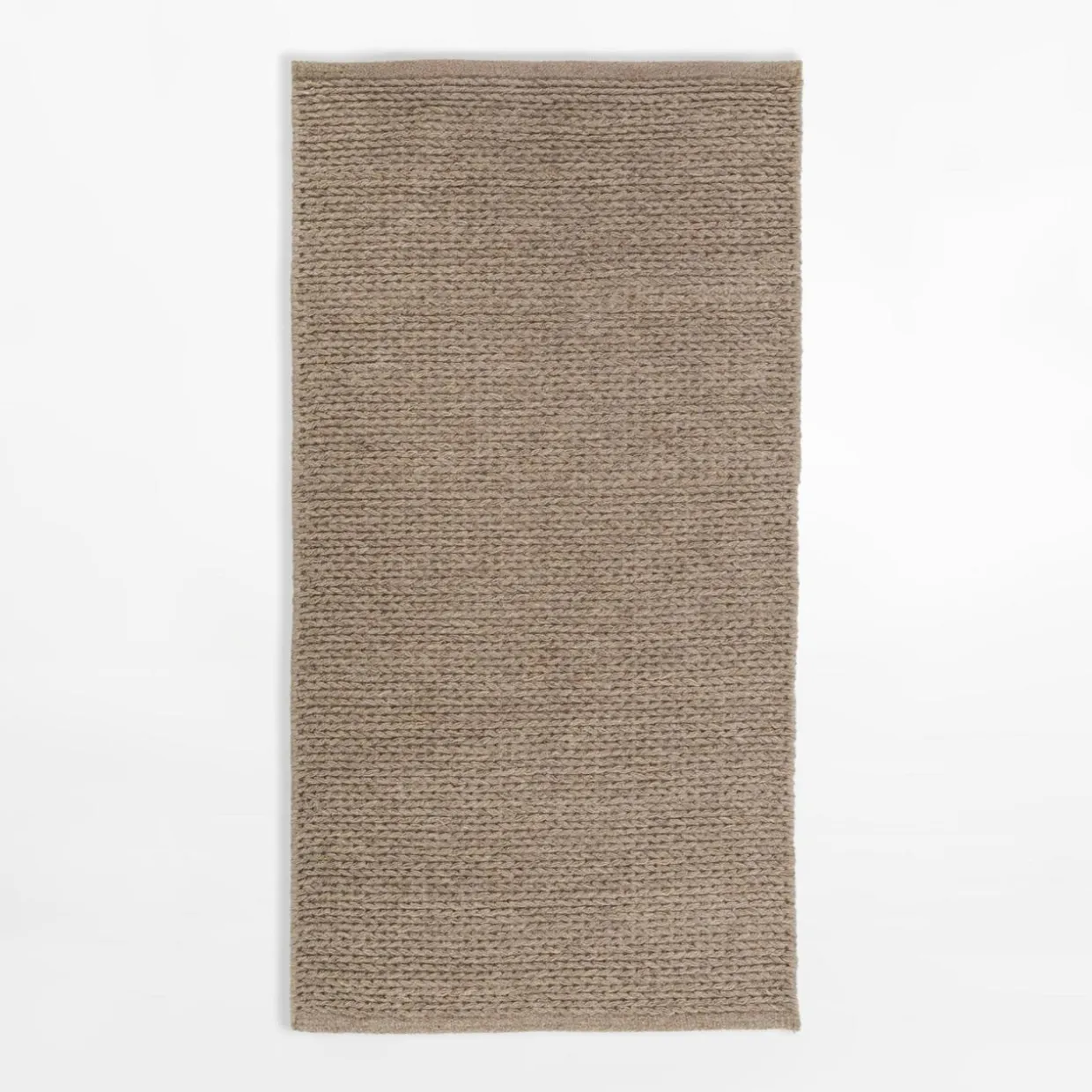 Dywan wełniany CHOTI taupe 80x150 cm