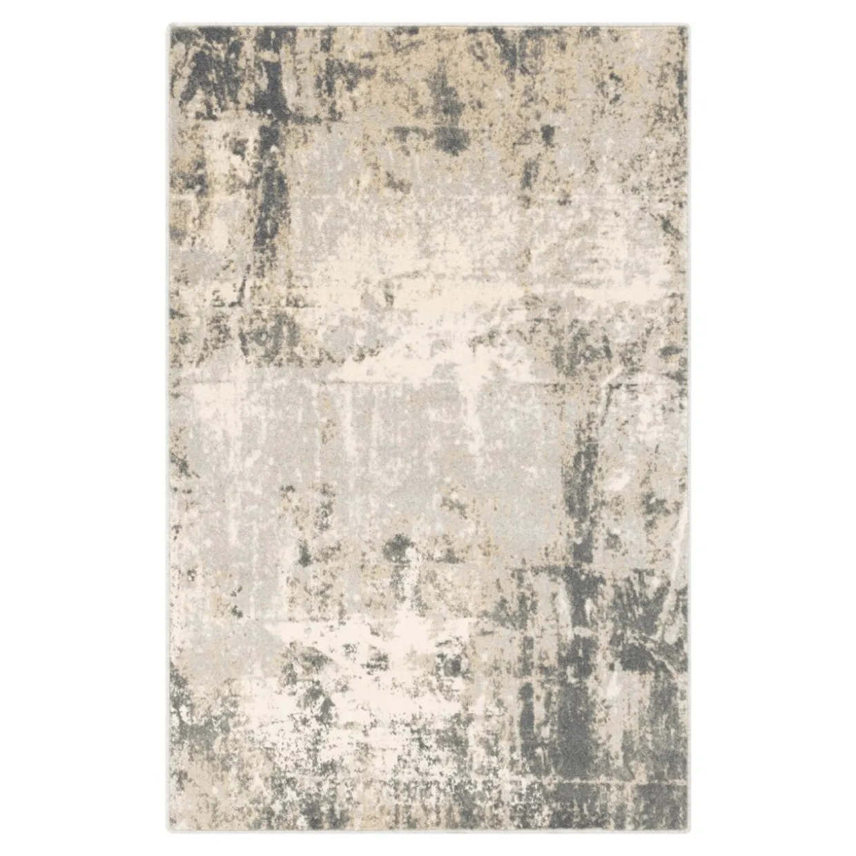 Dywan wełniany popielaty GUSTO CONTRE 160x240 cm
