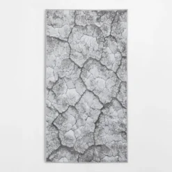 Dywan wzór kora drzewa szary MIRACLE 80x150 cm