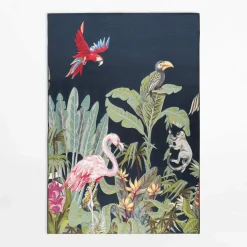 Dywan z flamingiem JUNGLE, 120x170 cm
