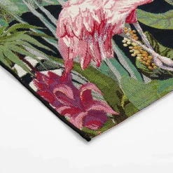 Dywan z flamingiem JUNGLE, 80x160 cm