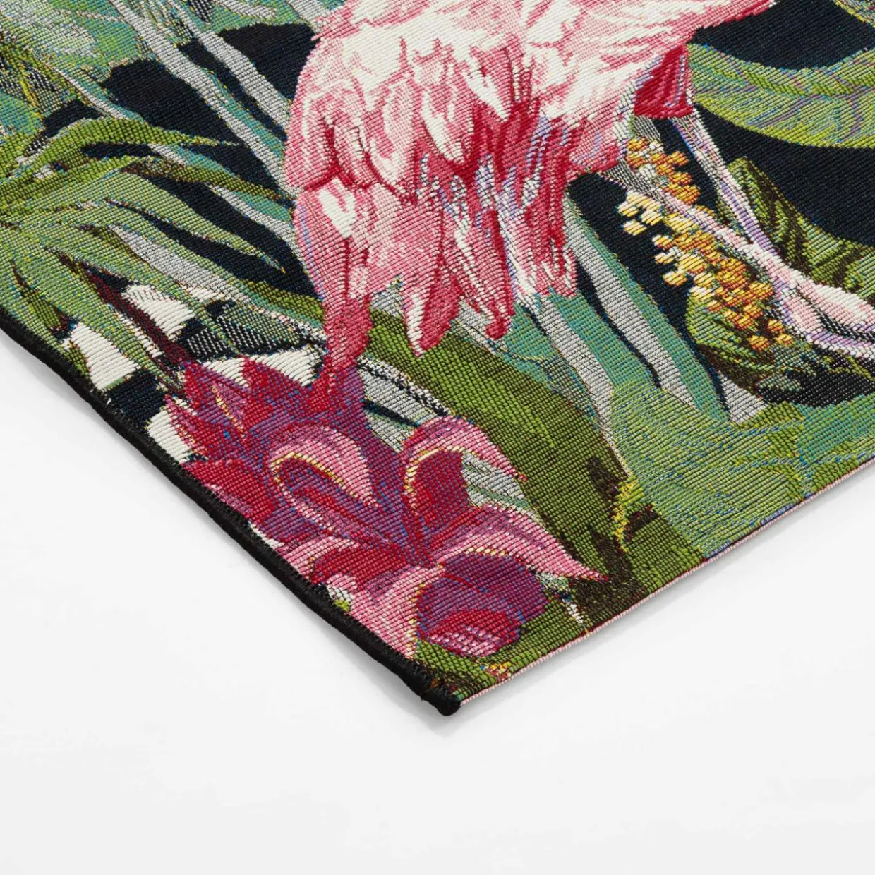 Dywan z flamingiem JUNGLE, 80x160 cm