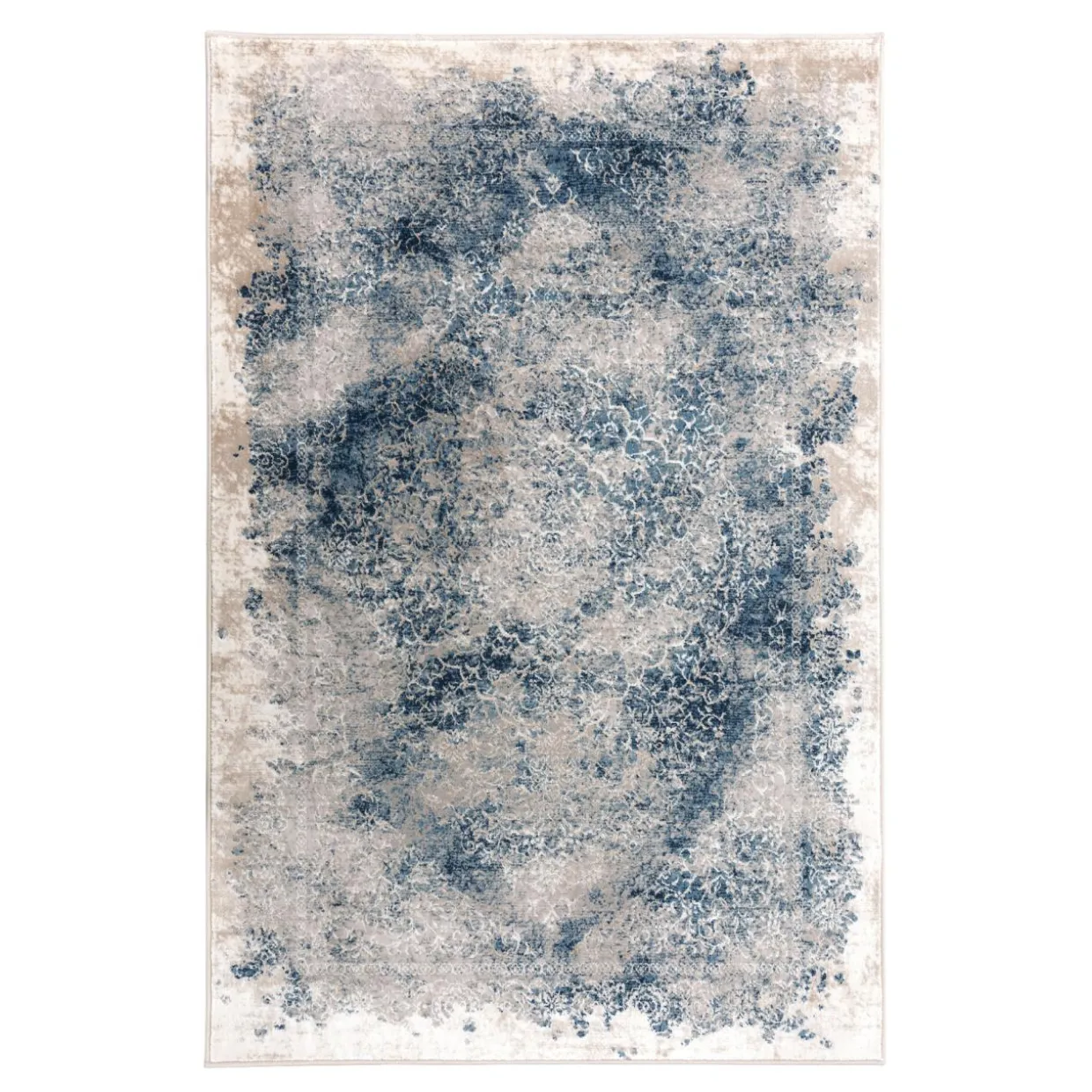 Dywan z orientalnym wzorem niebieski MONAKO 160x230 cm