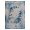 Dywan z orientalnym wzorem niebieski ALMERA 120x160 cm