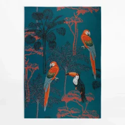 Dywan z papugami JUNGLE, 160x220 cm