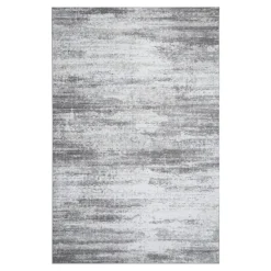 Dywan z przecieranym wzorem szary SALSA 120x170 cm