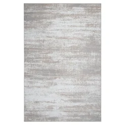 Dywan z przecieranym wzorem beżowy SALSA 120x170 cm