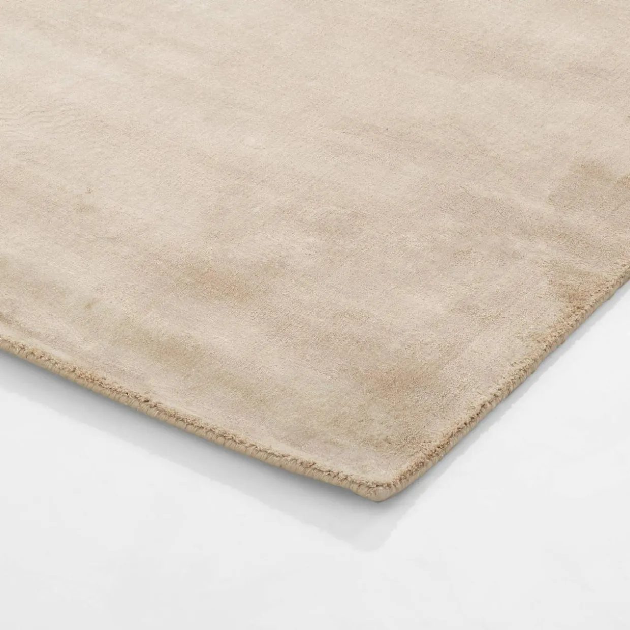 Dywan z wiskozy PEARL, beżowy, 240x340 cm