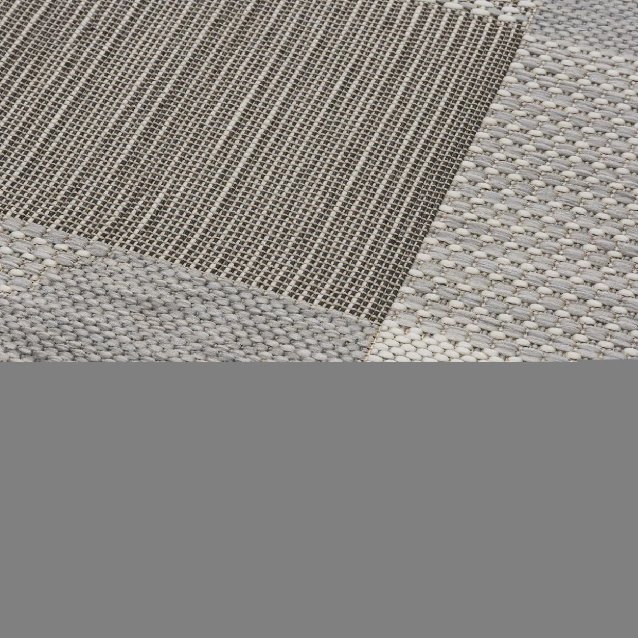 Dywan zewnętrzny geometryczny okrągły ROTA 120 cm