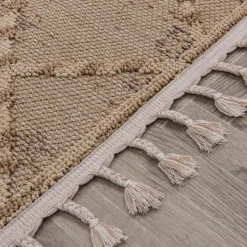 Dywan zewnętrzny romby beż BOUCLE 120x170 cm