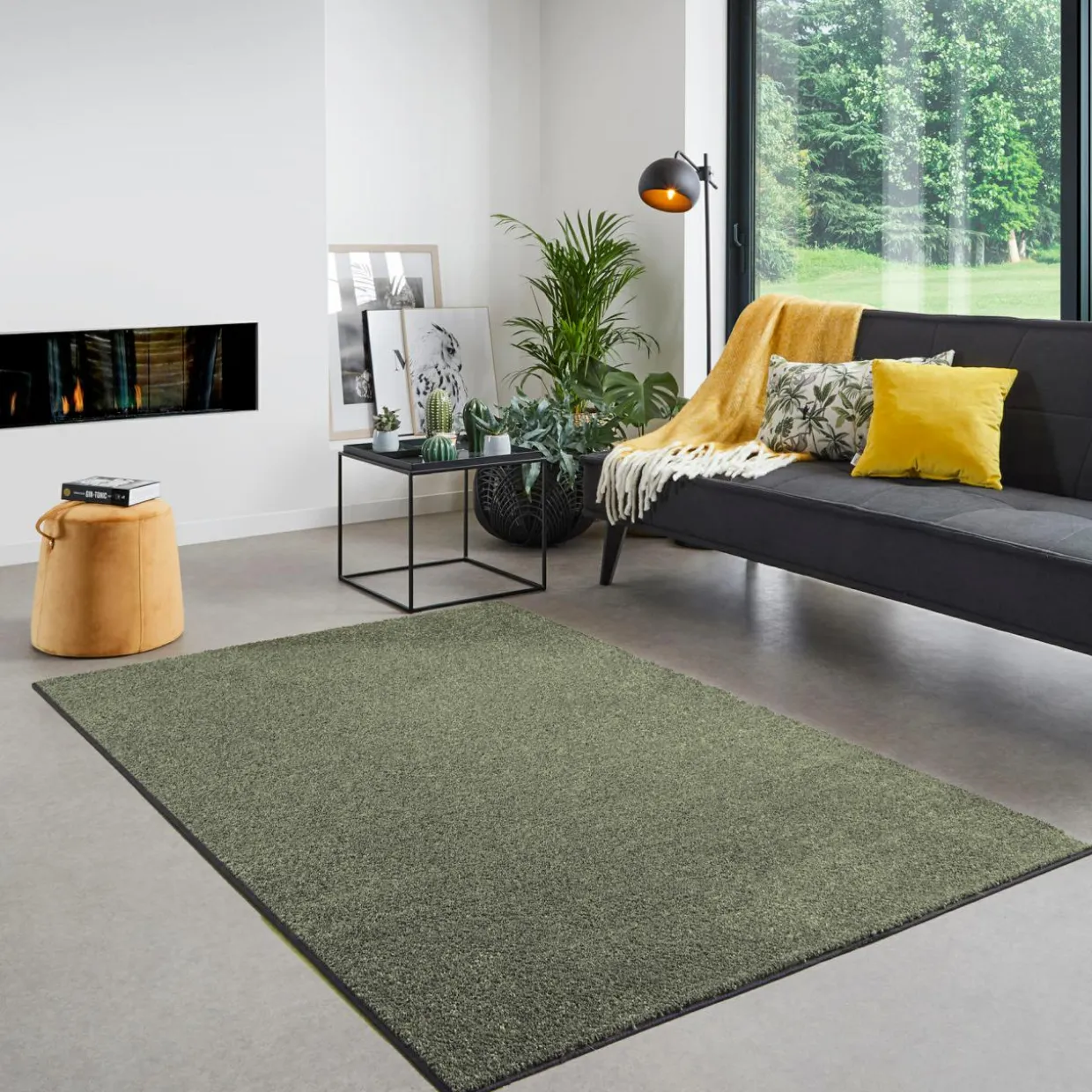 Dywan zielony CLEVER 200x290 cm