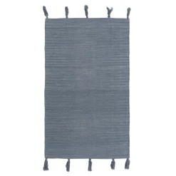 Dywanik boho niebieski BORG 50x80 cm
