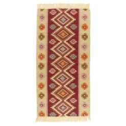 Dywanik dwustronny ALBORG BORDO ROMBY 60x120 cm