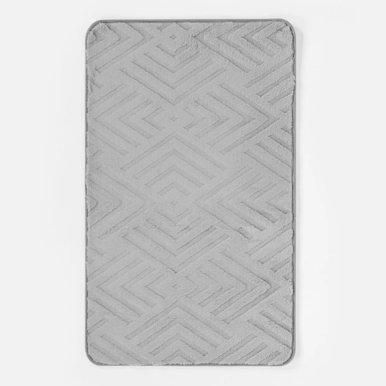 Dywanik srebrny DOVER 3D 60x100 cm