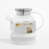 Dzbanek z podgrzewaczem KELLY 1000 ml