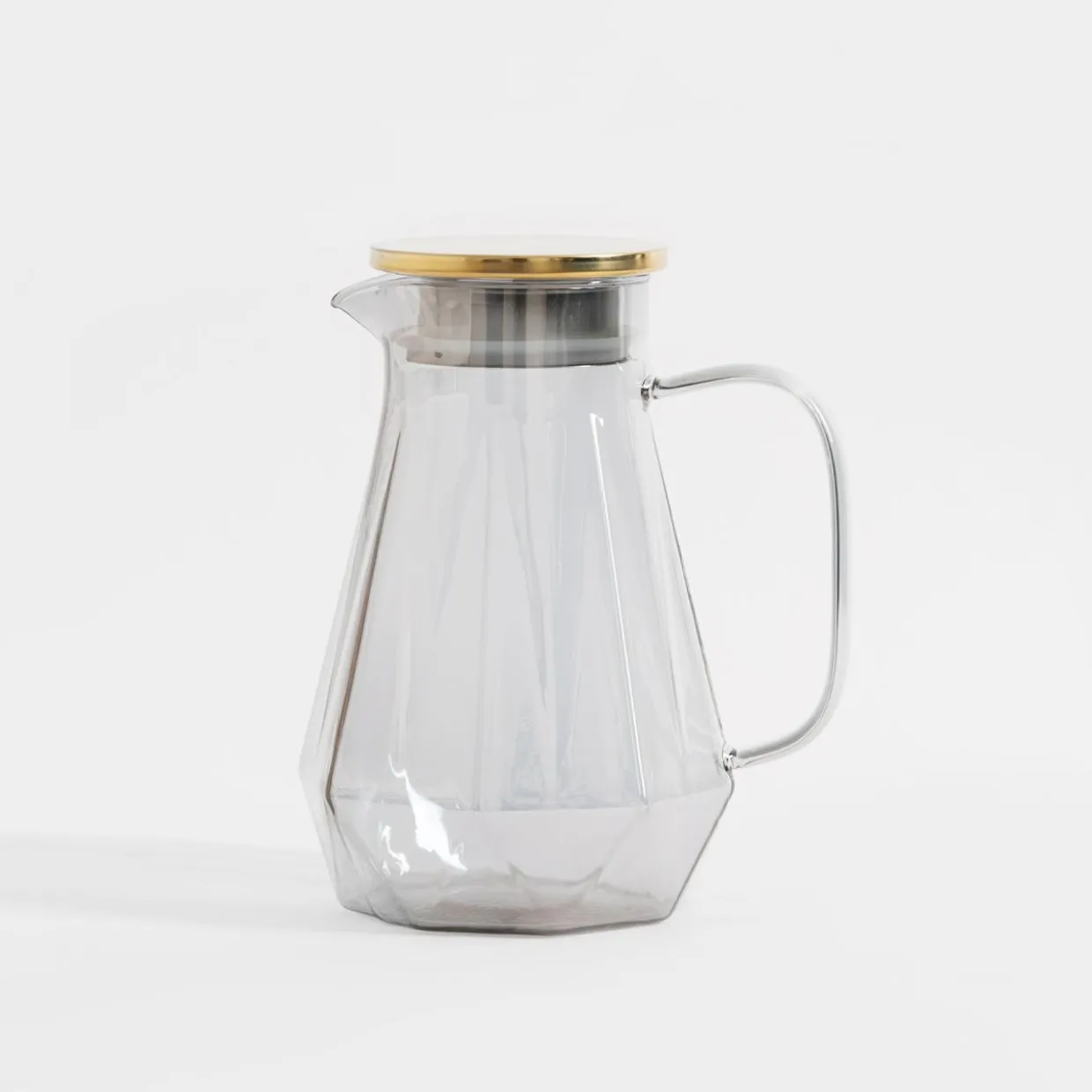 Dzbanek ze szkła borokrzemowego geometryczny 1,5 L