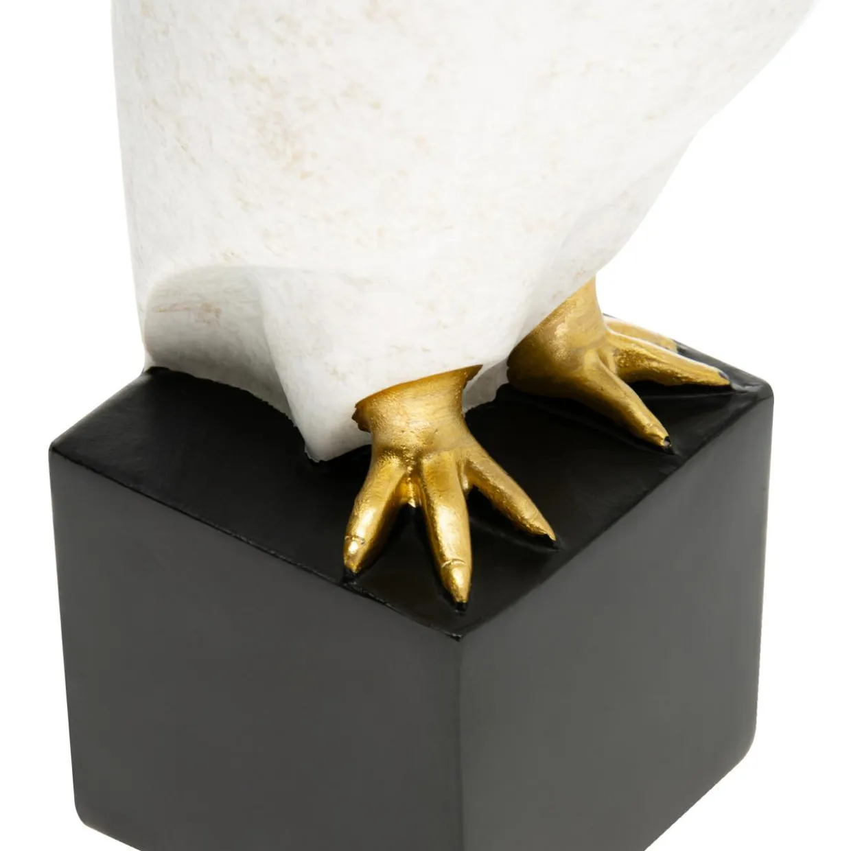 Figurka dekoracyjna biała SOWA 27 cm