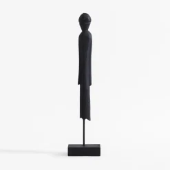 Figurka dekoracyjna czarna 45 cm