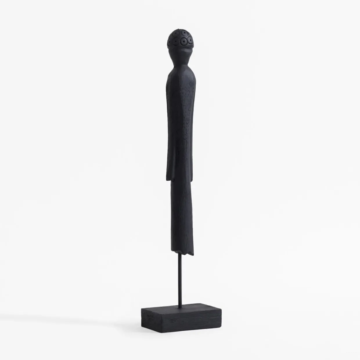 Figurka dekoracyjna czarna 45 cm