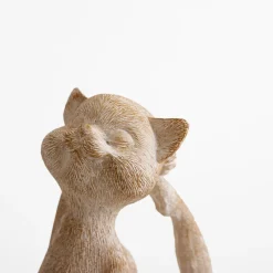 Figurka dekoracyjna, kot, 14 cm, MIX