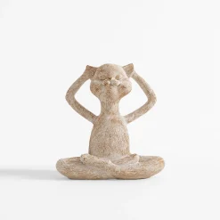 Figurka dekoracyjna, kot, 14 cm, MIX