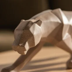 Figurka dekoracyjna PANTERA GEOMETRYCZNA 24x8 cm MIX