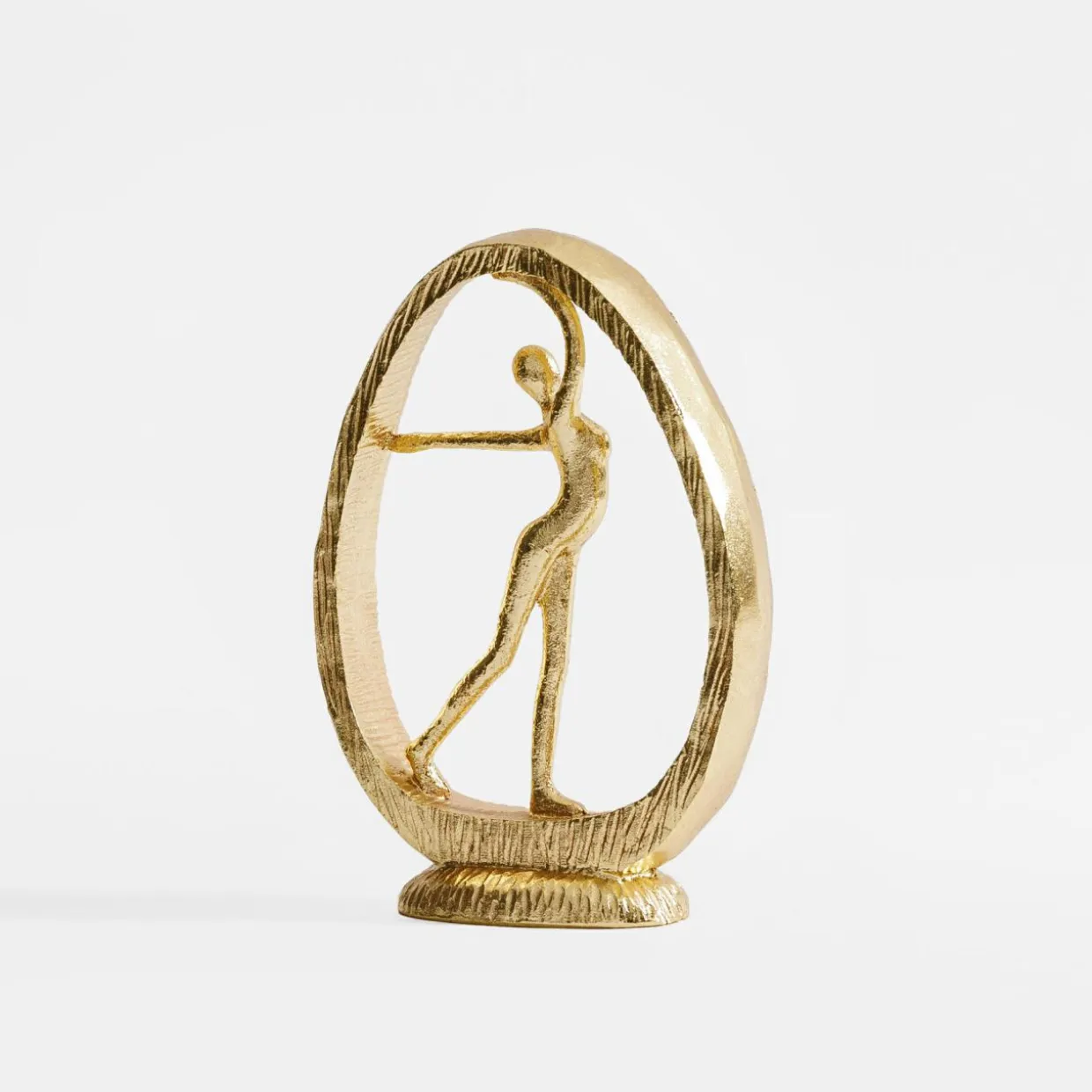 Figurka dekoracyjna złota GIMNASTYCZKA 22 cm