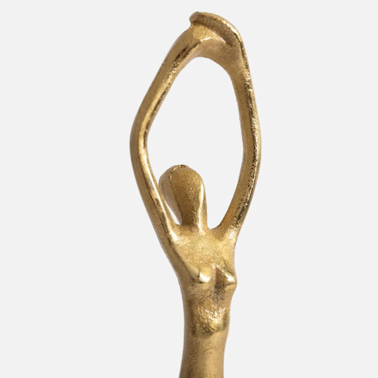 Figurka dekoracyjna złota JOGA MIX 35 cm