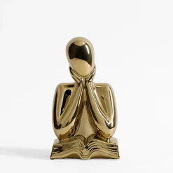 Figurka dekoracyjna złota 20 cm