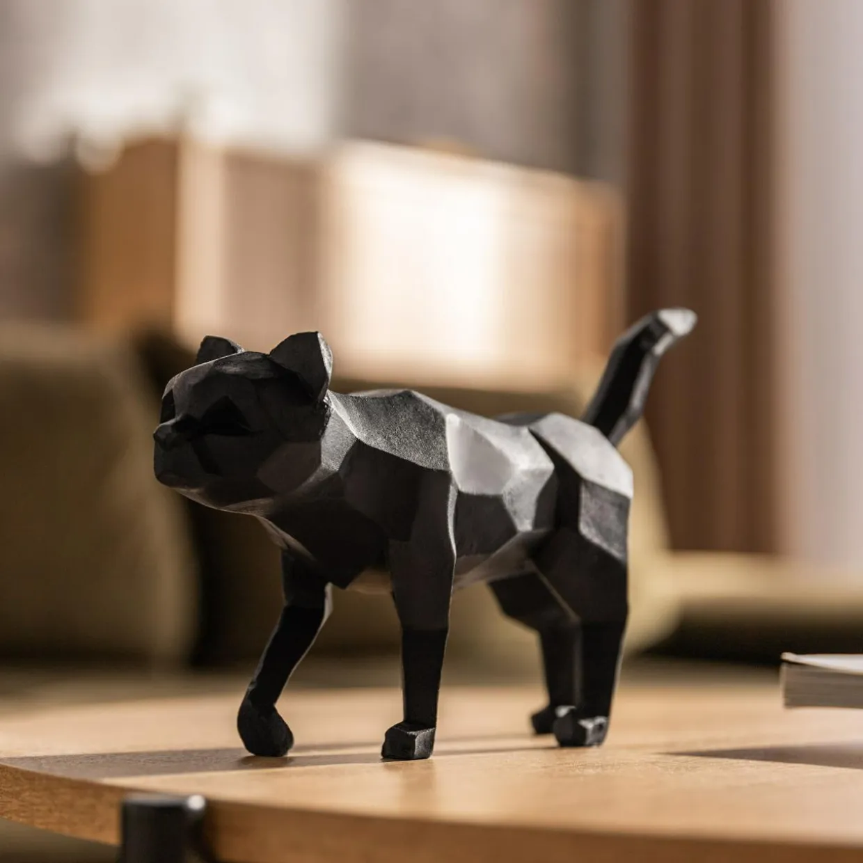 Figurka KOT geometryczny MIX 15 cm