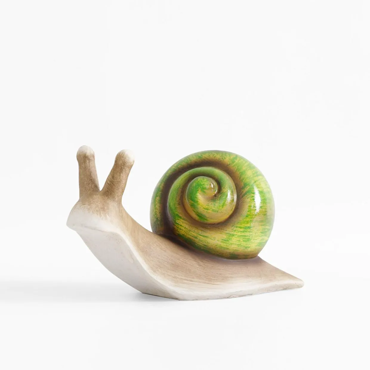 Figurka ogrodowa, ślimak, 12,5 cm, MIX