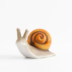 Figurka ogrodowa, ślimak, 12,5 cm, MIX