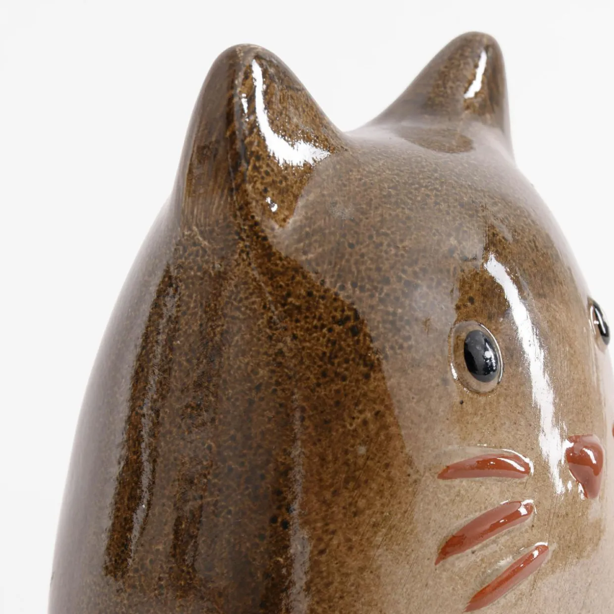 Figurka porcelanowa, kot, 13 cm, MIX