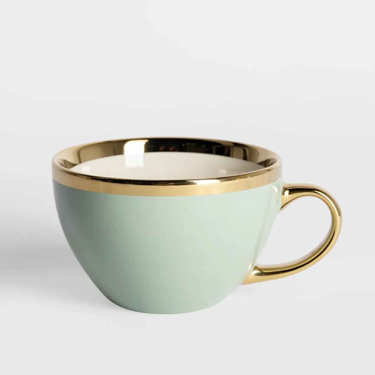 Filiżanka porcelanowa Jumbo AURORA GOLD 400 ml