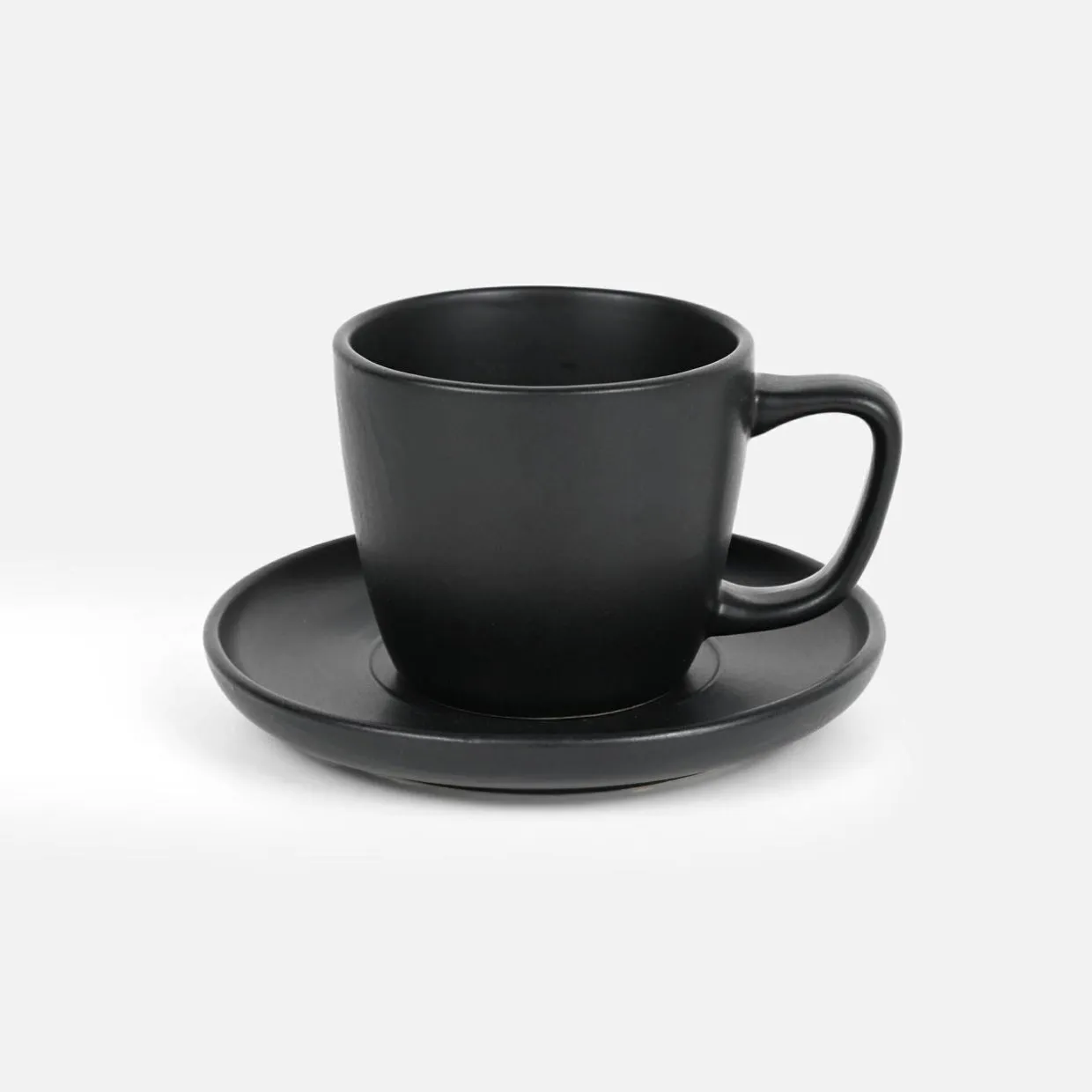 Filiżanka ze spodkiem ceramiczna ALMA 90 ml