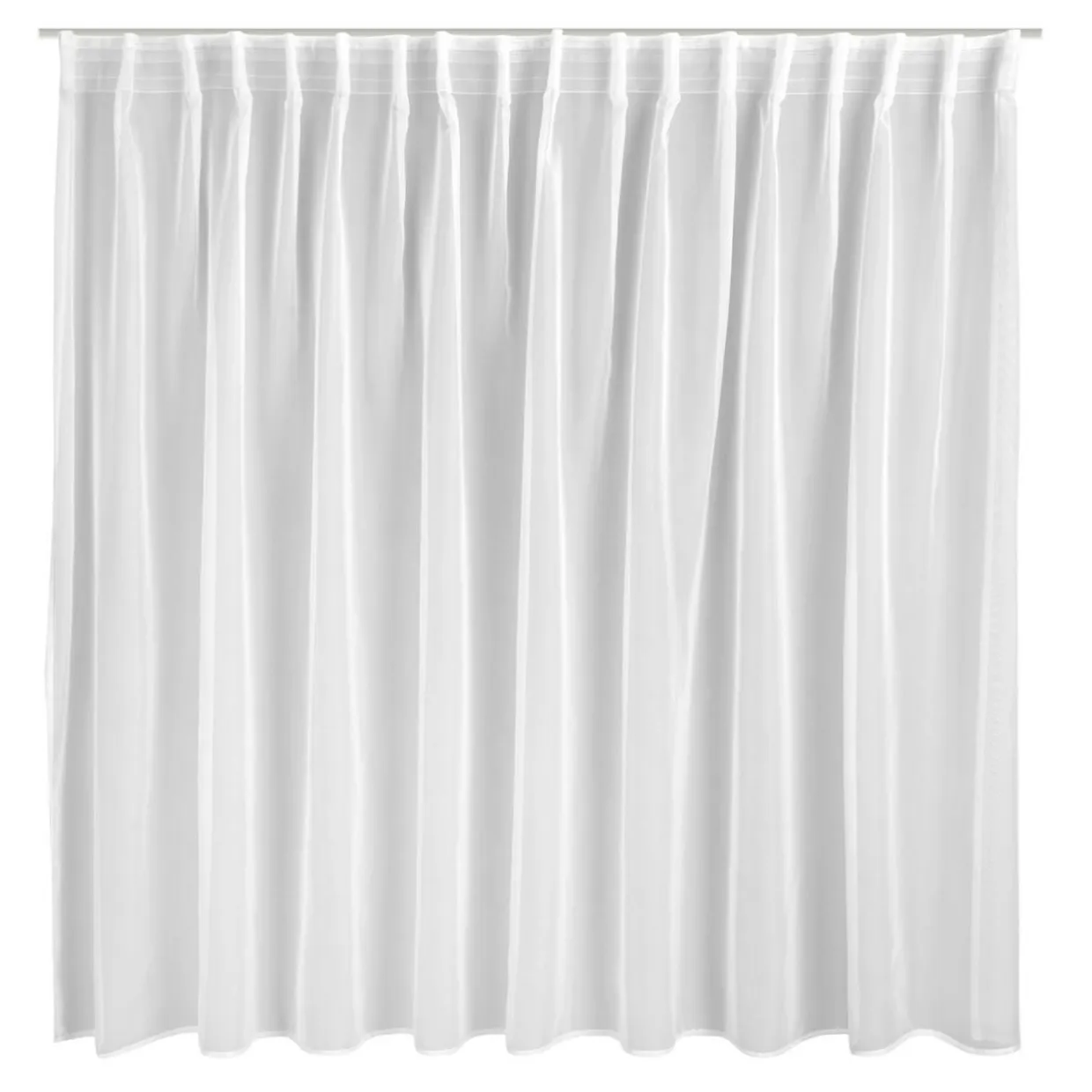 Firana do salonu biała SIMONE 400x170 cm