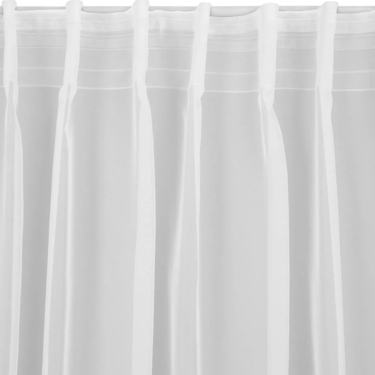 Firana do salonu biała SIMONE 400x170 cm