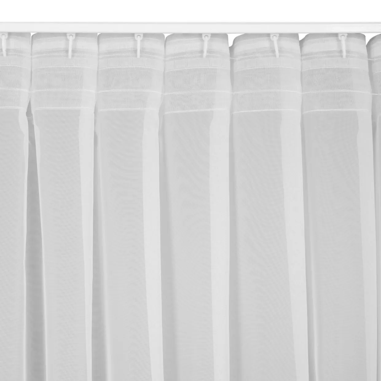 Firana do salonu biała SIMONE 300x170 cm