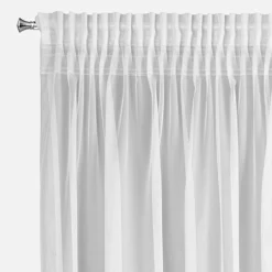 Firana na taśmie biała AMY 300x150 cm