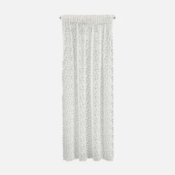 Firana na taśmie biała DAISY 130x270 cm