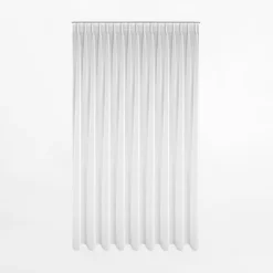 Firana na taśmie flex biała LAYLA 300x300 cm