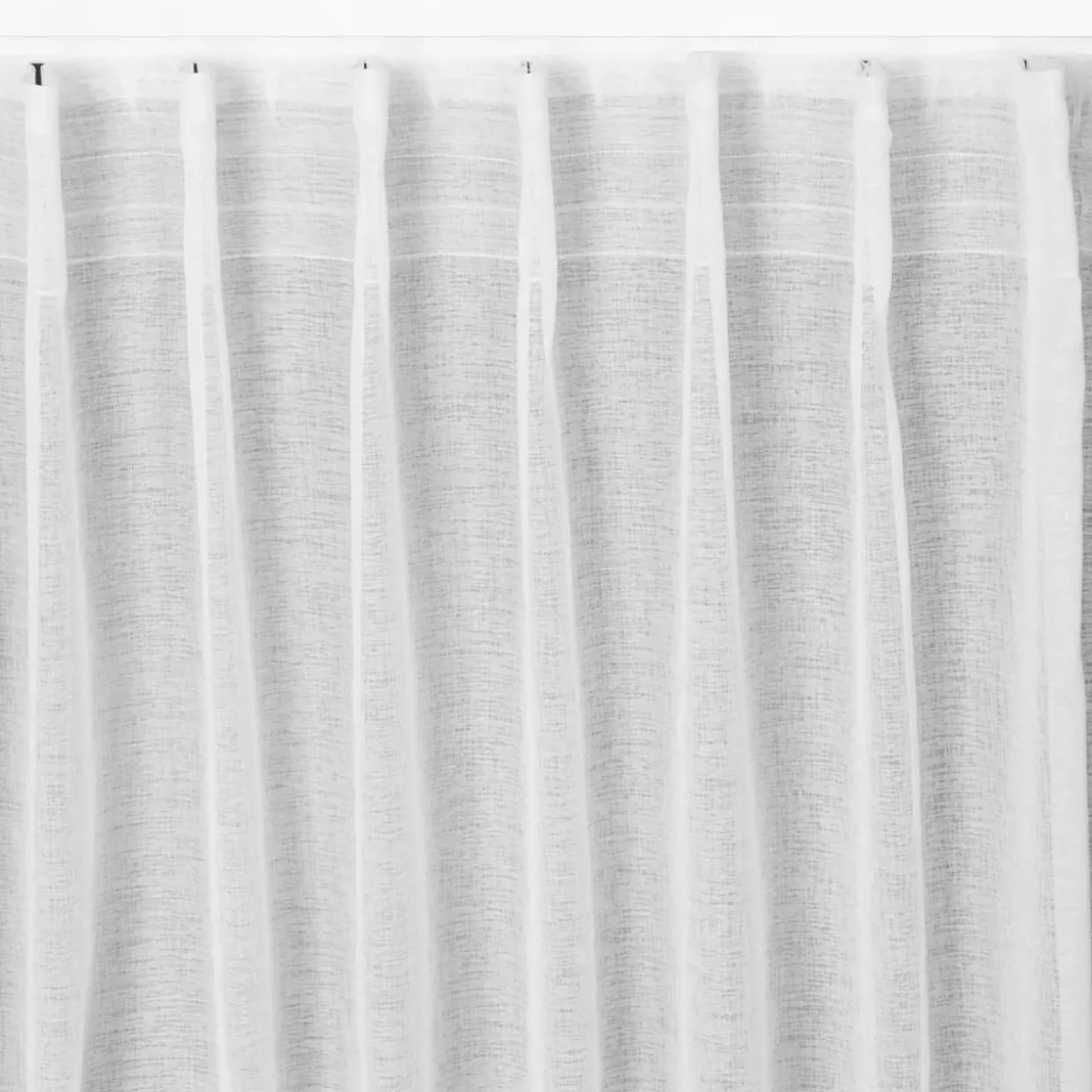 Firana na taśmie flex biała LAYLA 300x300 cm