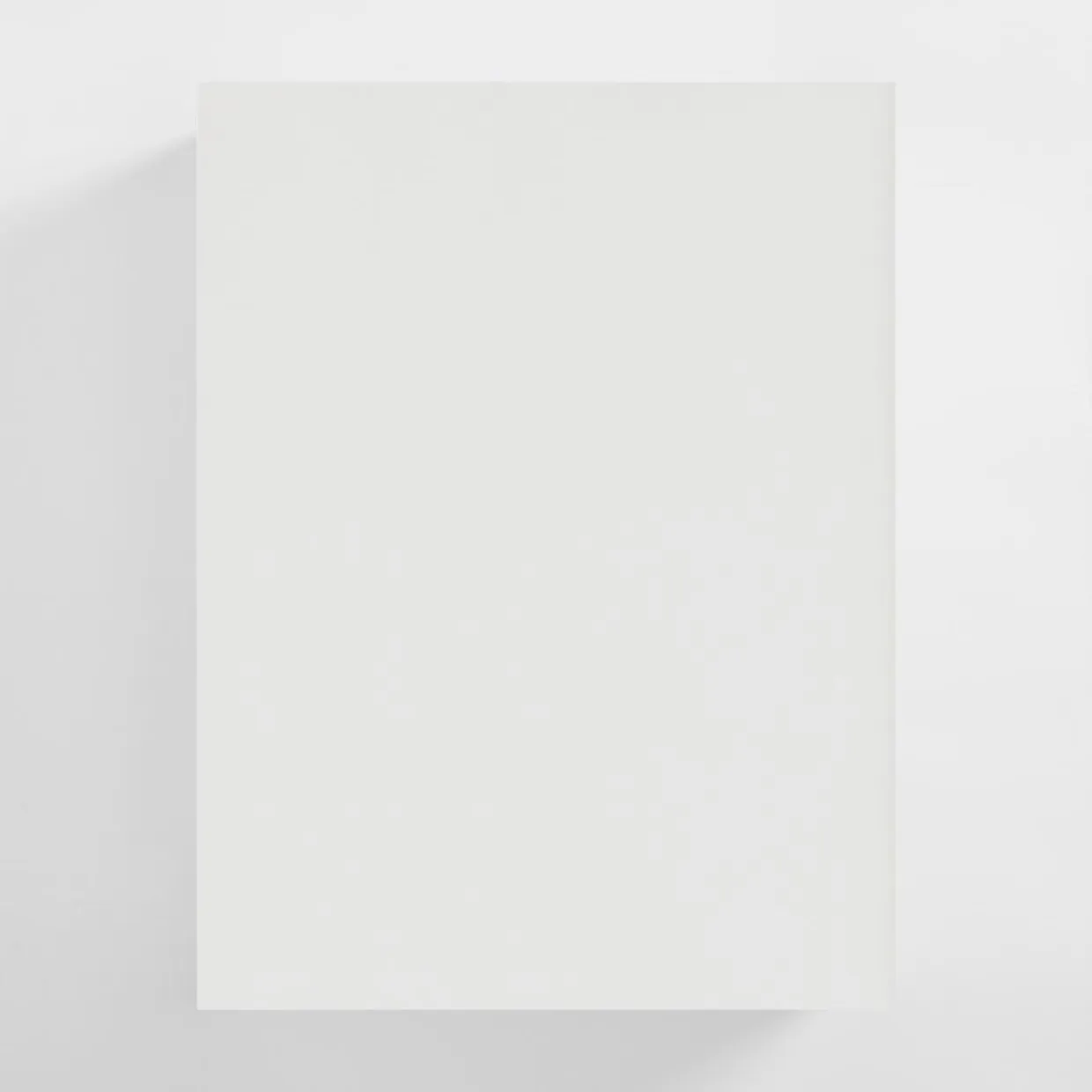 Formatka stojąca FORLI 58x77 cm folia biały mat