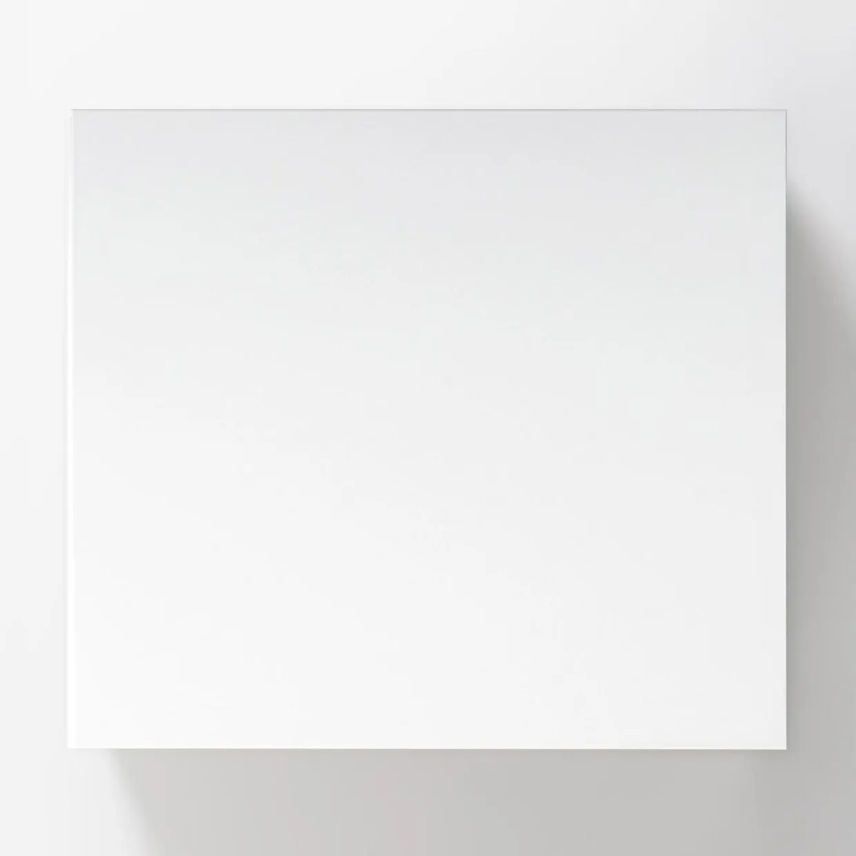 Formatka stojąca PIANO 88x77 biały mat