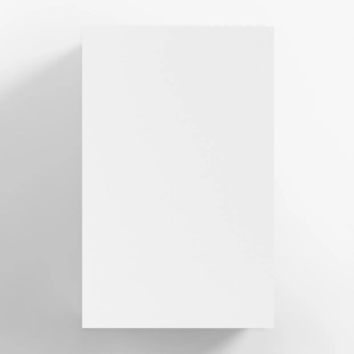 Formatka stojąca PIANO 58x98,5 biały mat