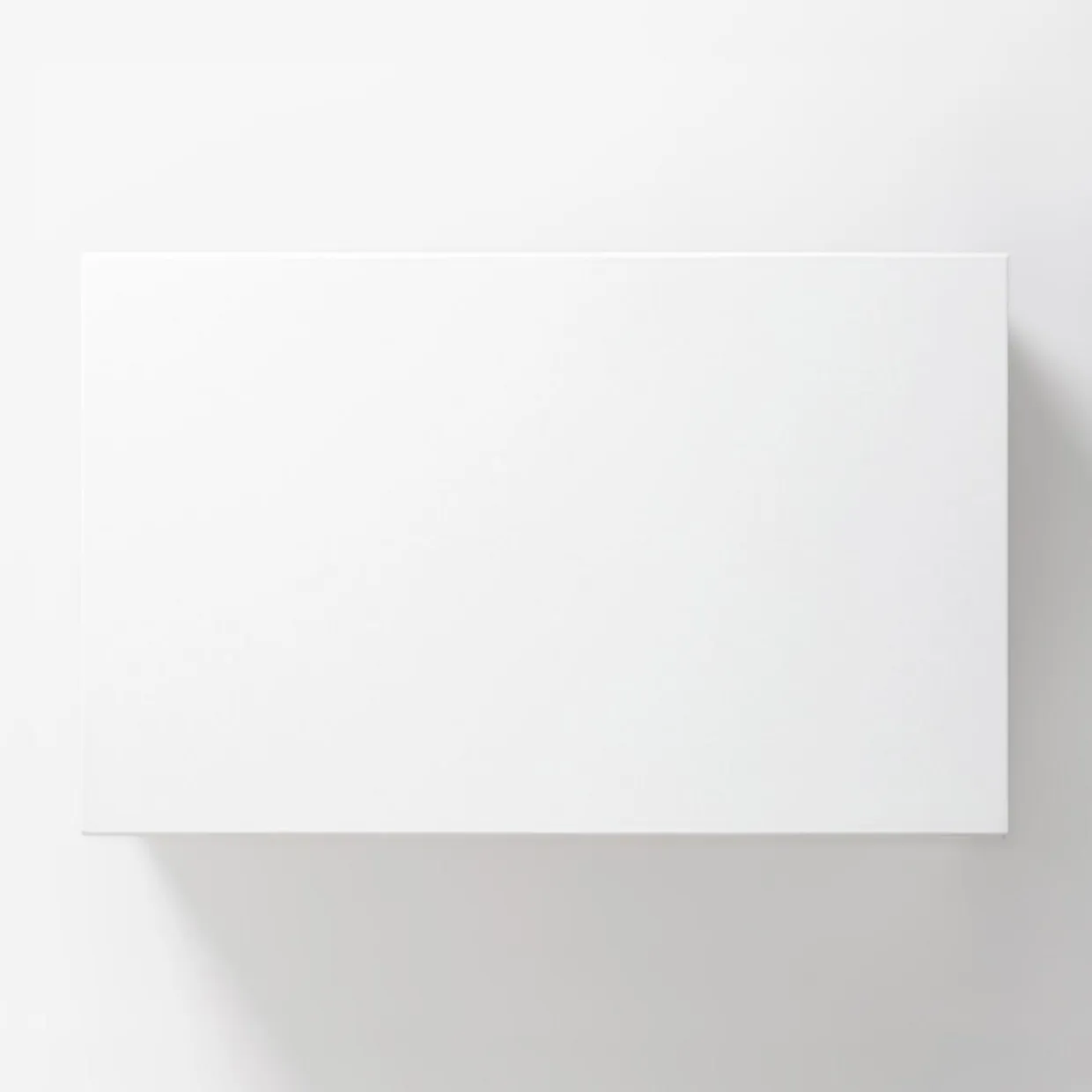 Formatka stojąca PIANO 58x38,5 biały mat